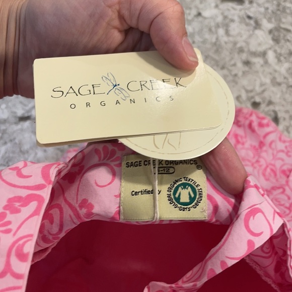 NWT Sage creek organic girls dress 6-12 months - Picture 4 of 5